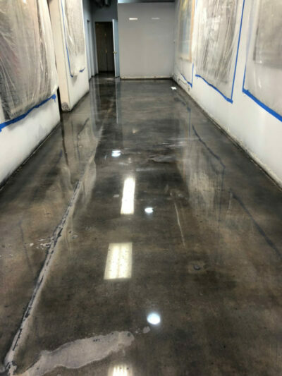 dyed concrete vs stained concrete